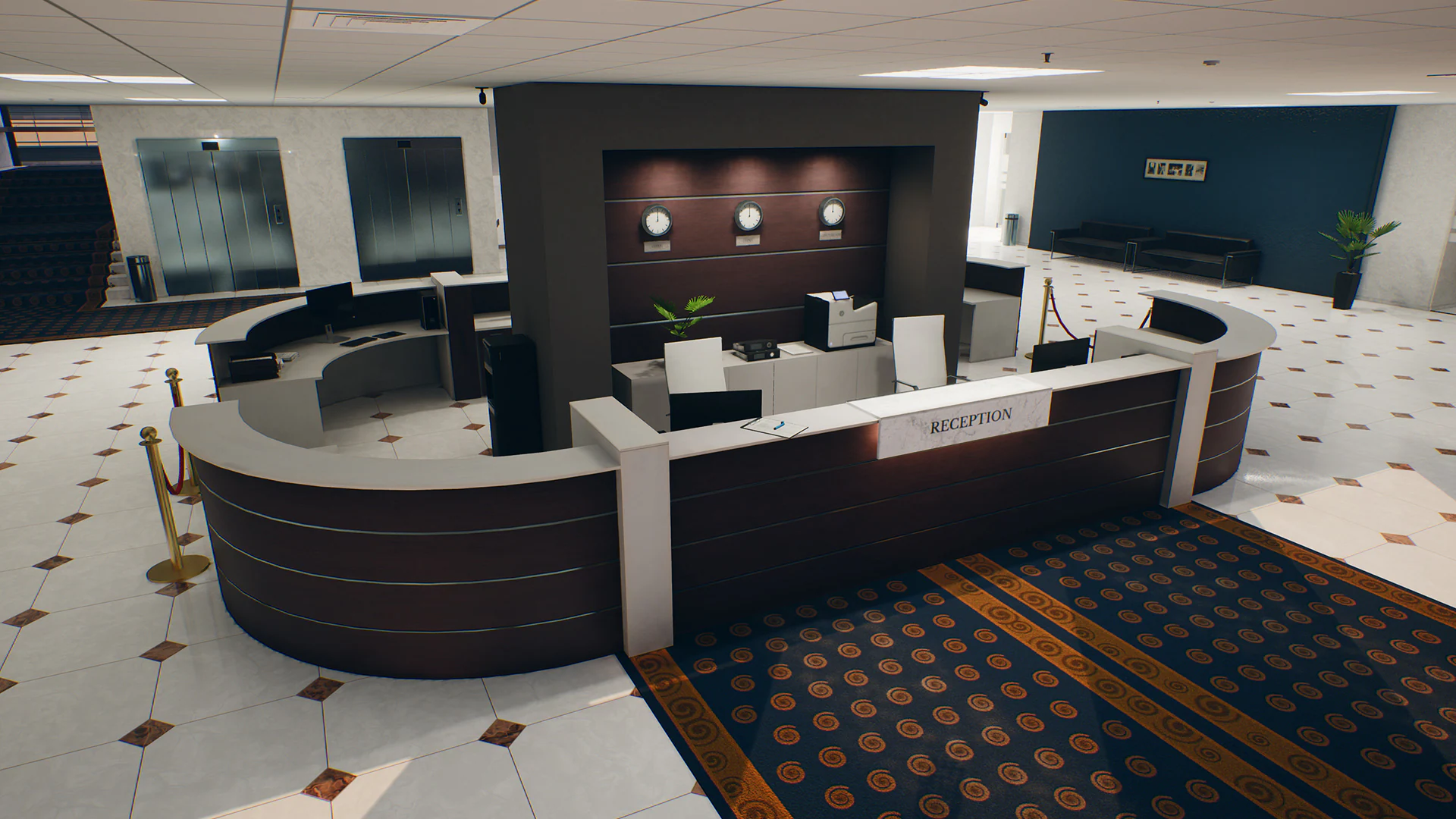irodaház őrzés - portaszolgálat - recepció